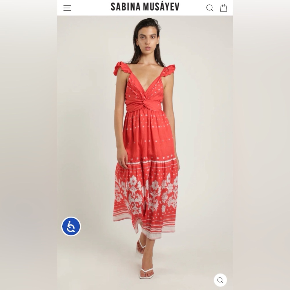 Sabina Musayev Liatris Maxi Dress